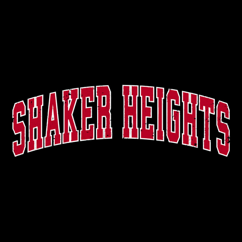 Shaker Heights Ohio Oh Vintage Sports Design Red Design Sweatshirt Men's Long Sleeve Pajama Set by tuftsmirussom | Artistshot