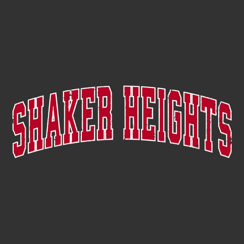 Shaker Heights Ohio Oh Vintage Sports Design Red Design Sweatshirt Baby Bodysuit by tuftsmirussom | Artistshot