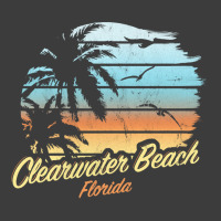 Clearwater Beach, Florida   Palm Tree & Sunset The Original Pullover H Men's Polo Shirt | Artistshot