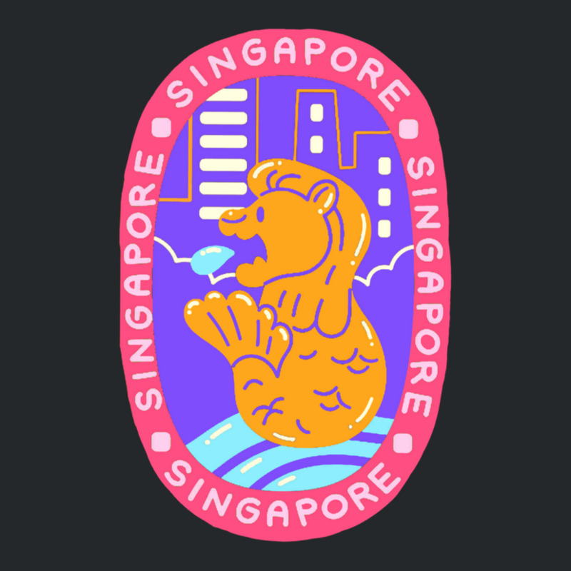 Singapore Cartoon Crewneck Sweatshirt by NICHOLASGIBSON | Artistshot