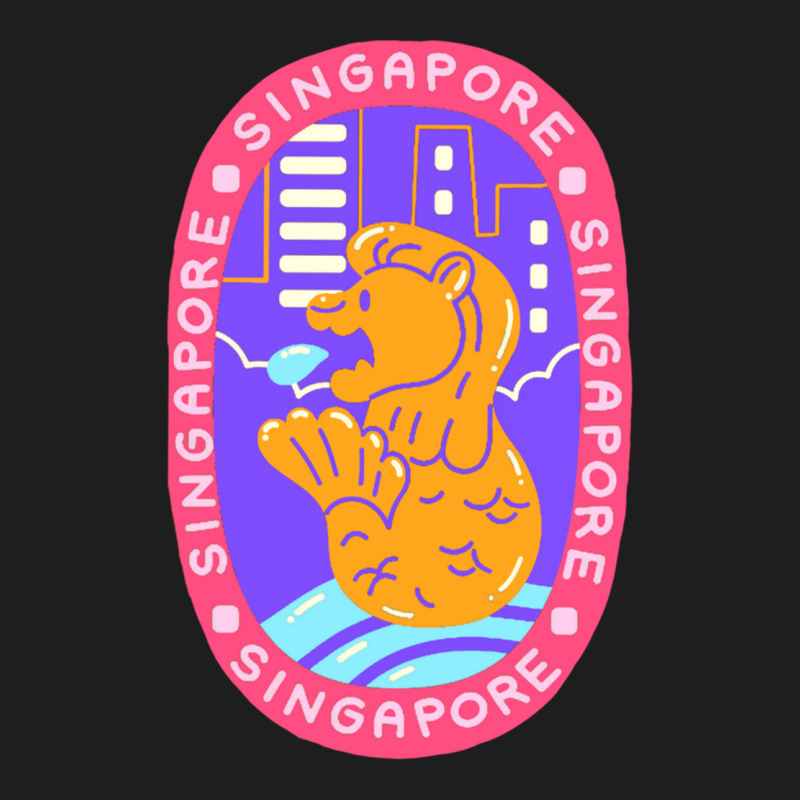 Singapore Cartoon Classic T-shirt by NICHOLASGIBSON | Artistshot