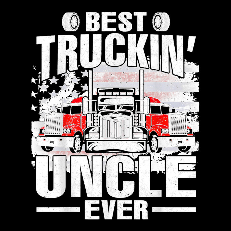 Best Truckin' Uncle Ever Usa Flag Fleece Short by URVIBUPADHYAY | Artistshot