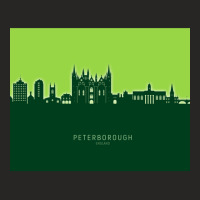 Peterborough England Skyline Ladies Fitted T-shirt | Artistshot