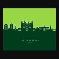 Peterborough England Skyline Crop Top | Artistshot