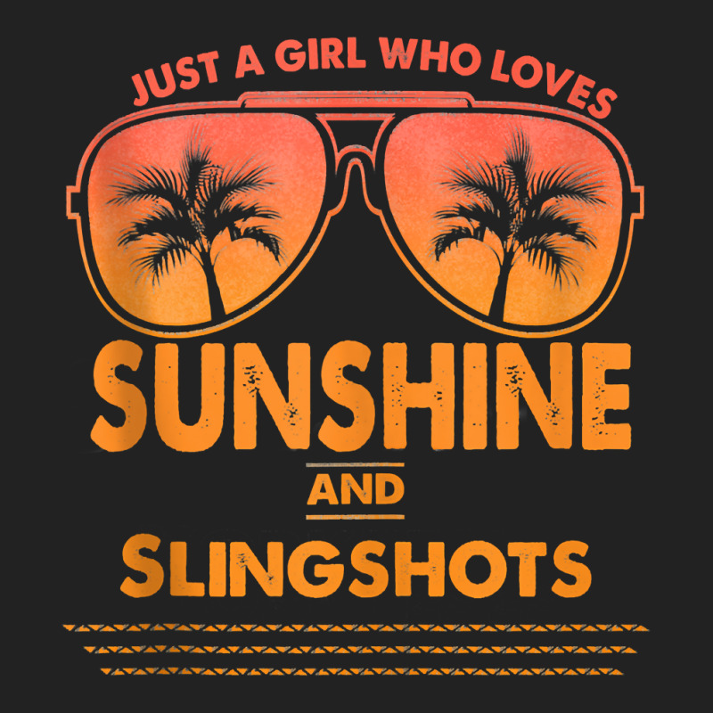 Just A Girl Who Loves Sunshine And Slingshots For Woman Tank Top Backpack | Artistshot