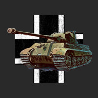 Tiger Ii German Heavy Tank Ww2 Panzer Armored T Shirt Printed Hat | Artistshot