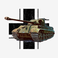 Tiger Ii German Heavy Tank Ww2 Panzer Armored T Shirt Baby Beanies | Artistshot