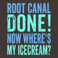 Root Canal Done Now Where's My Icecream Funny Dentist Dental Bucket Hat | Artistshot