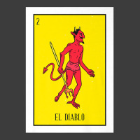 Mexican Devil Lottery Gift The Devil Card Mexican Lottery Premium T Sh Men's Polo Shirt | Artistshot