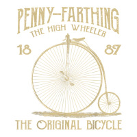 Penny Farthing Bike Retro Vintage Bicycle T Shirt V-neck Tee | Artistshot