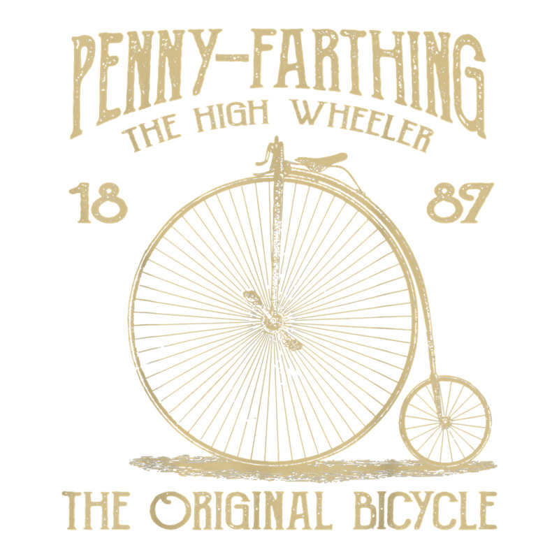 Penny Farthing Bike Retro Vintage Bicycle T Shirt V-neck Tee | Artistshot