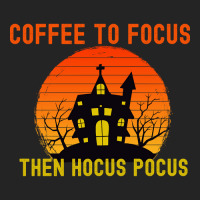 Vintage Retro Sunset Coffee To Focus Then Hocus Pocus 3/4 Sleeve Shirt | Artistshot