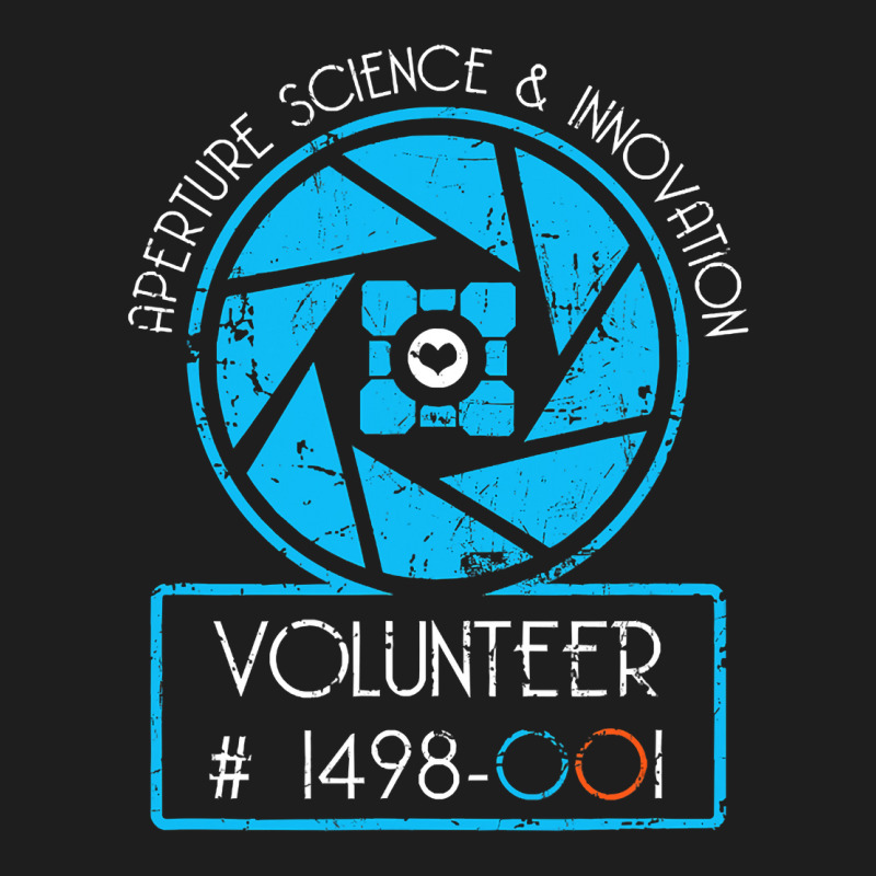 Aperture Science Volunr & Innovation  For Science Classic T-shirt by cm-arts | Artistshot