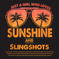 Just A Girl Who Loves Sunshine And Slingshots For Woman Tank Top Waist Apron | Artistshot