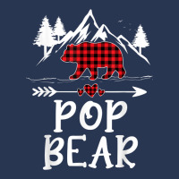 Mens Pop Bear Christmas Pajama Red Plaid Buffalo Matching Men Denim Jacket | Artistshot