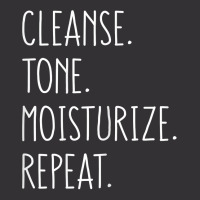 Womens Cleanse Tone Moisturize Repeat Funny Esthetician T Shirt Vintage Short | Artistshot