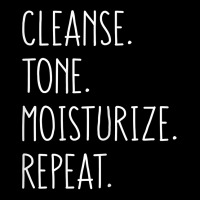 Womens Cleanse Tone Moisturize Repeat Funny Esthetician T Shirt Baby Beanies | Artistshot