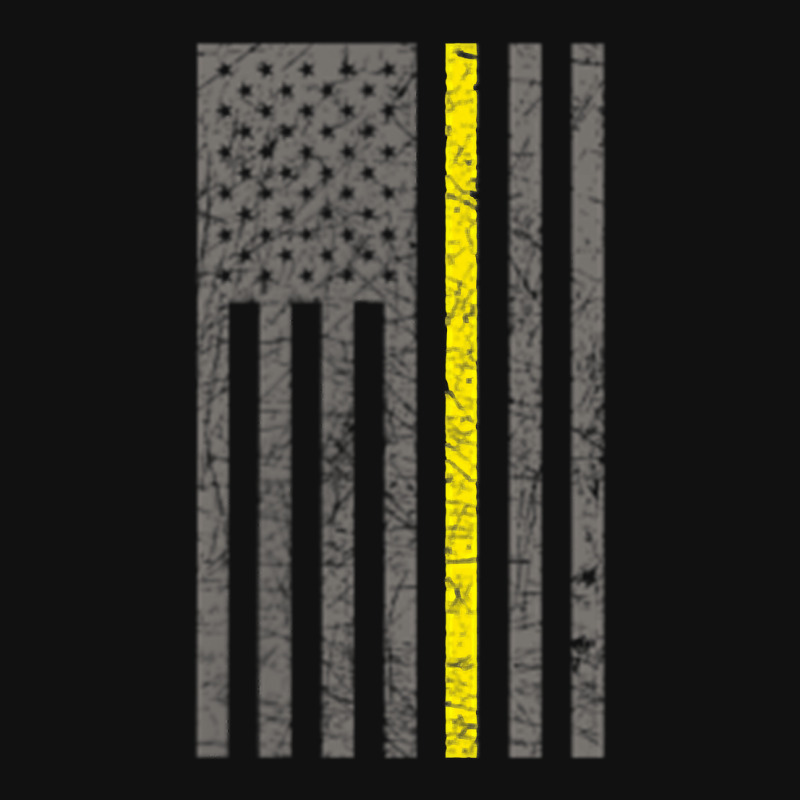 Dispatcher Thin Gold Line Shirt Portrait Canvas Print | Artistshot