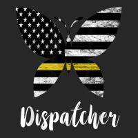 Dispatcher Usa America Flag Butterfly Freedom 911 Operator Men's T-shirt Pajama Set | Artistshot