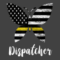 Dispatcher Usa America Flag Butterfly Freedom 911 Operator Vintage T-shirt | Artistshot