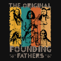 Original Founding Fathers Native American Indigenous Portrait Canvas Print | Artistshot