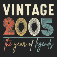 Vintage 2005 Made In 2005 17th Birthday Legend 17 Years Old T Shirt 3/4 Sleeve Shirt | Artistshot