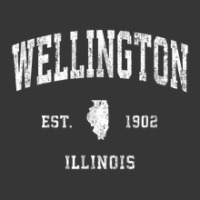 Wellington Illinois Il Vintage Athletic Sports Design Toddler Hoodie | Artistshot