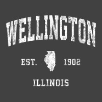 Wellington Illinois Il Vintage Athletic Sports Design Vintage T-shirt | Artistshot