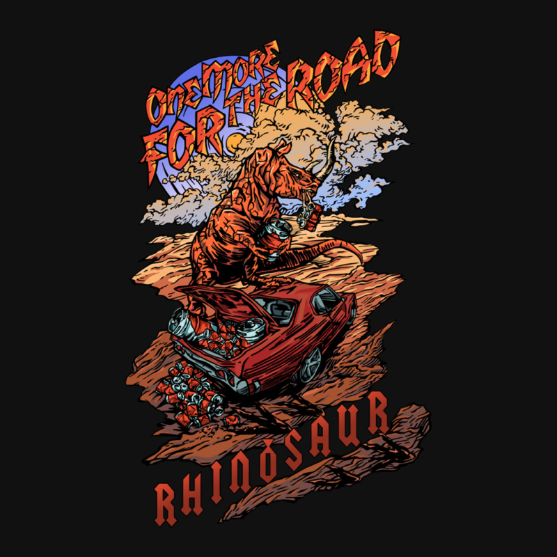 Rhinosaur - One More For The Road Round Patch | Artistshot