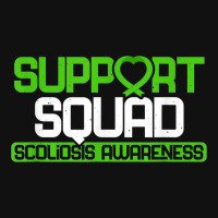 Scoliosis Support Squad Spine Surgery Recovery Green Ribbon Baby Beanies | Artistshot