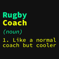 Rugby Coach Definition Funny Rugby Player Humor Team Sports Baby Bibs | Artistshot