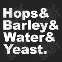 Hops Barley Water Yeast 3/4 Sleeve Shirt | Artistshot