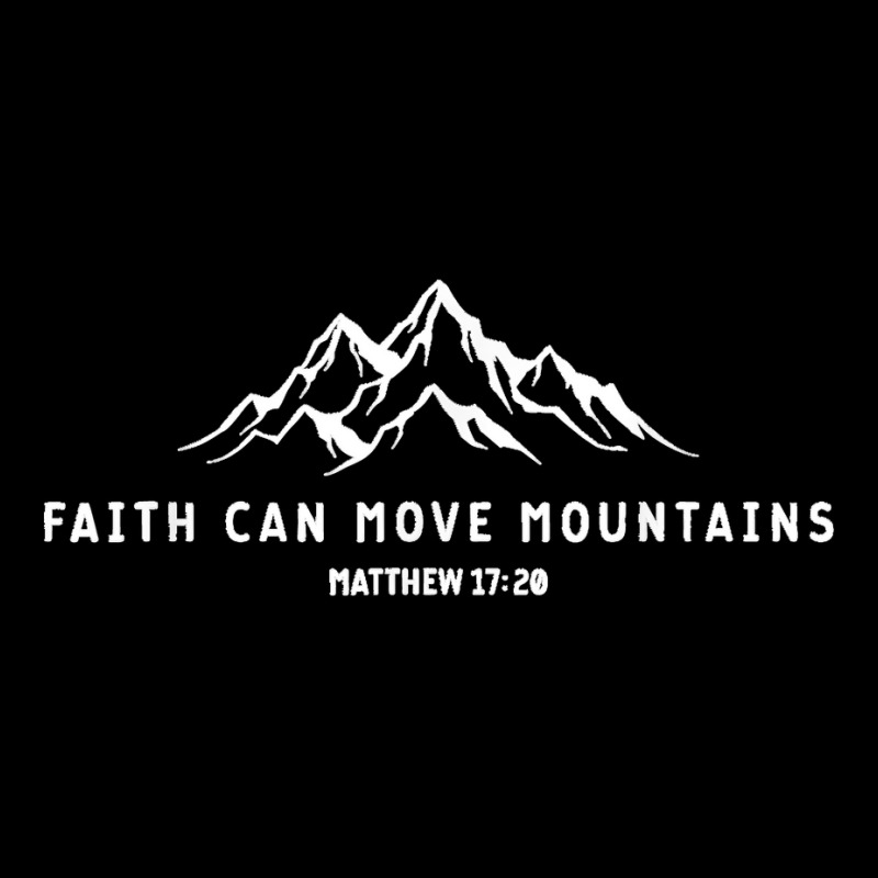 Vintage Faith Can Move Mountains Christian T Shirt Zipper Hoodie | Artistshot