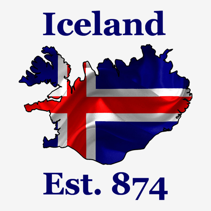 Iceland Flag Est. 874   Nordic Viking Pride Pullover Hoodie Adjustable Cap by cm-arts | Artistshot