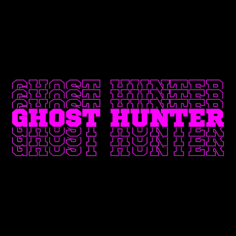 Stacked Purple Ghost Hunter Font Investigator Of Paranormal Maternity Scoop Neck T-shirt by DenningtonTyair | Artistshot