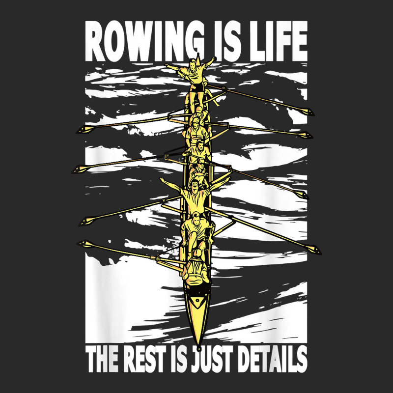 Rowing Is Life For Kayaking Water Sports Canoeist Rowers Printed Hat | Artistshot