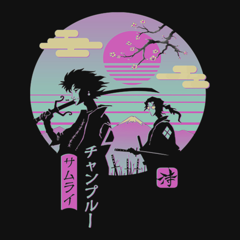 Anime Samurai Chillhop Perfect Gift Anime Portrait Canvas Print | Artistshot