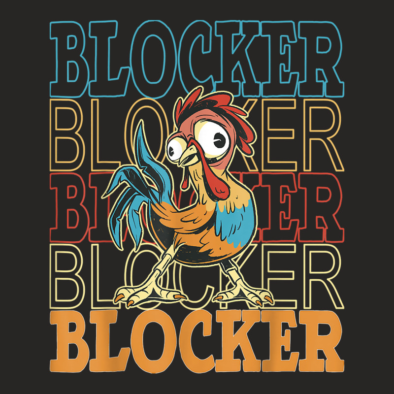 Cock Blockers, Kawaii Rooster Lovers, Funny Gags For Men T Shirt Ladies Fitted T-Shirt by goveteman | Artistshot