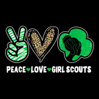 Peace Love Cookie Scout For Girls Bakery Cookie Season T Shirt Legging | Artistshot