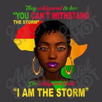 Womens Black History Month  African Woman Afro I Am The Storm Music Vi Ladies Curvy T-shirt | Artistshot