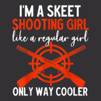 Sporting Trap Clay Lover Clay Shooting Skeet Shooting Girl Vintage Hoodie And Short Set | Artistshot