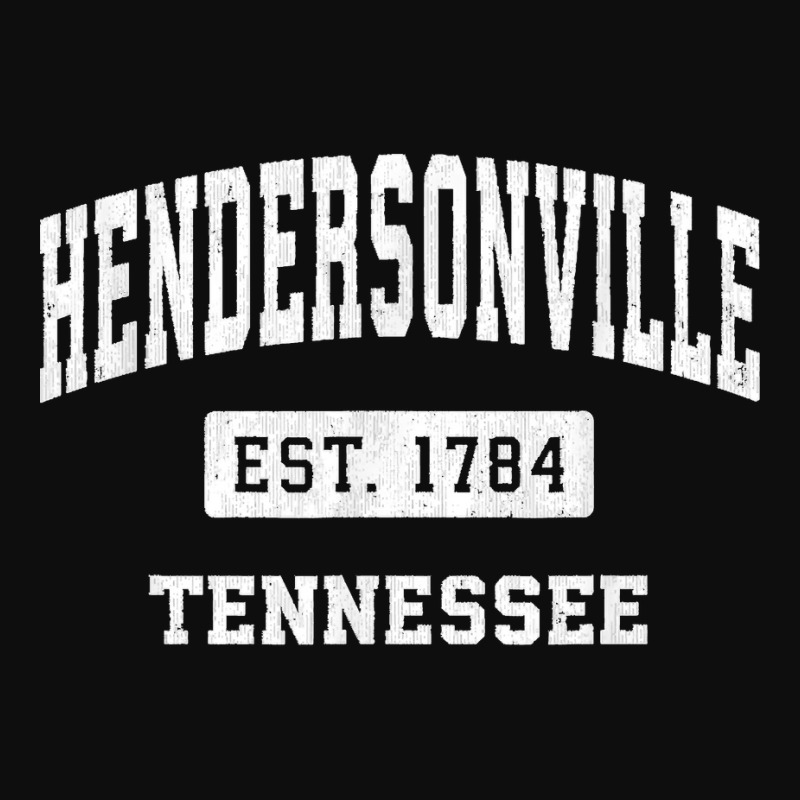 Hendersonville Tennessee Tn Vintage Established Sports Crop Top by cm-arts | Artistshot