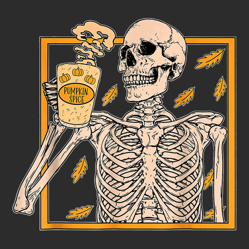 Vintage Halloween Skeleton Pumpkin Spice Latte Syrup Creamer T Shirt C Exclusive T-shirt | Artistshot