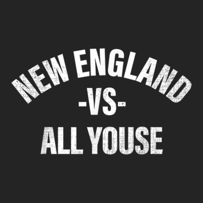 New England Vs All Youse Funny Boston Accent Slang Boy Girl 3/4 Sleeve Shirt by Fashlaza | Artistshot