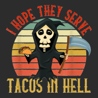 Vintage I Hope They Serve Tacos In Hell Halloween Costume T Shirt Exclusive T-shirt | Artistshot