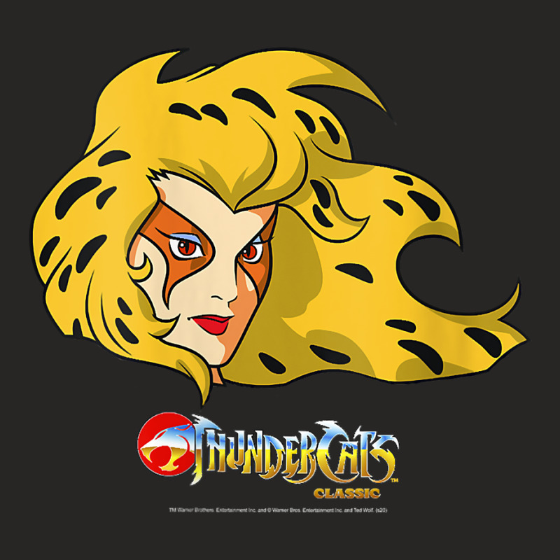 Womens Thundercats Cheetara Big Face V Neck T Shirt Ladies Fitted T-Shirt by cm-arts | Artistshot