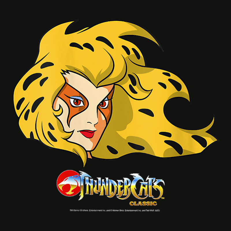 Womens Thundercats Cheetara Big Face V Neck T Shirt Scorecard Crop Tee by cm-arts | Artistshot