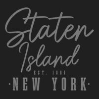 Staten Island Est. 1661 Ny New York Pride Staten Island Pullover Hoodi Ladies Polo Shirt | Artistshot