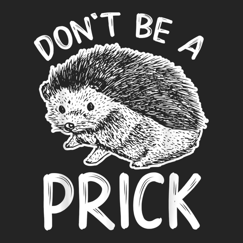 Don_t Be A Prick T Shirt, Funny Hedgehog Shirt 3/4 Sleeve Shirt | Artistshot