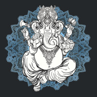 Hindu Elephant God Ganesha Tshirt  Oriental India Henna Tee Crewneck Sweatshirt | Artistshot